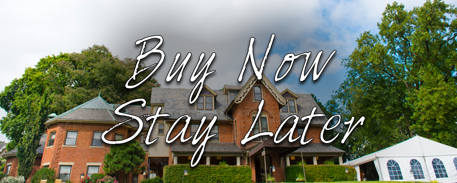 Buy Now, Stay Later Header- Sayre
