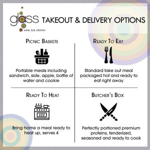 Glass Square Takeout Infograph