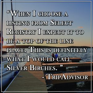 Silver Birches Trip Advisor Quote