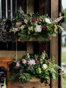 wedding flower boxes