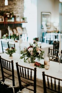 classic wedding tables